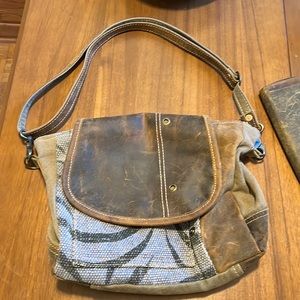Myra bag with matching Myra wallet